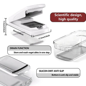 VeggieWizard – Multifunctional Food Prep Tool