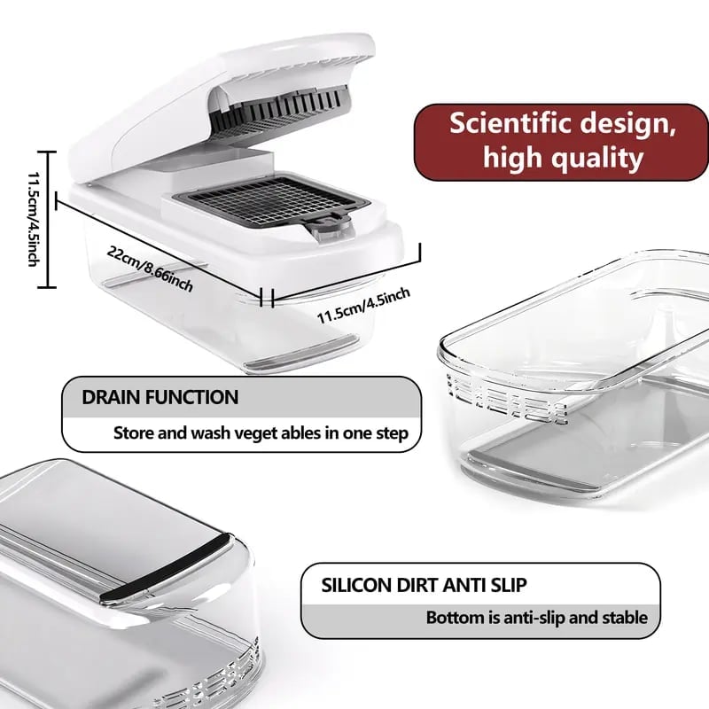 VeggieWizard – Multifunctional Food Prep Tool