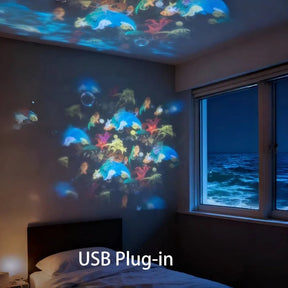 OceanGlow – Rotating LED Light Projector