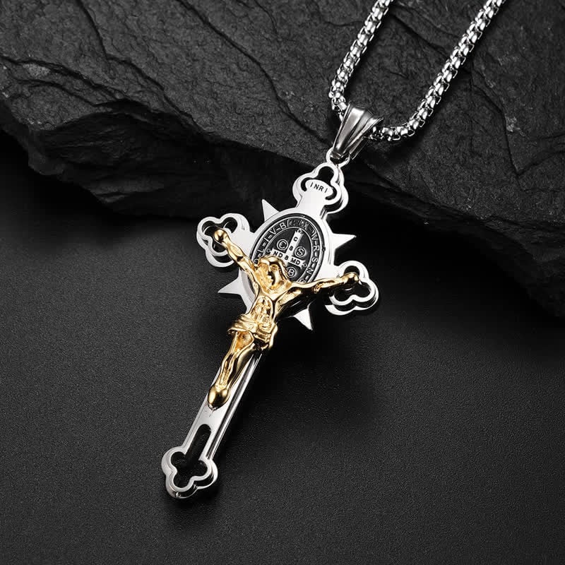 SpiritCore – Saint Benedict Protection Pendant