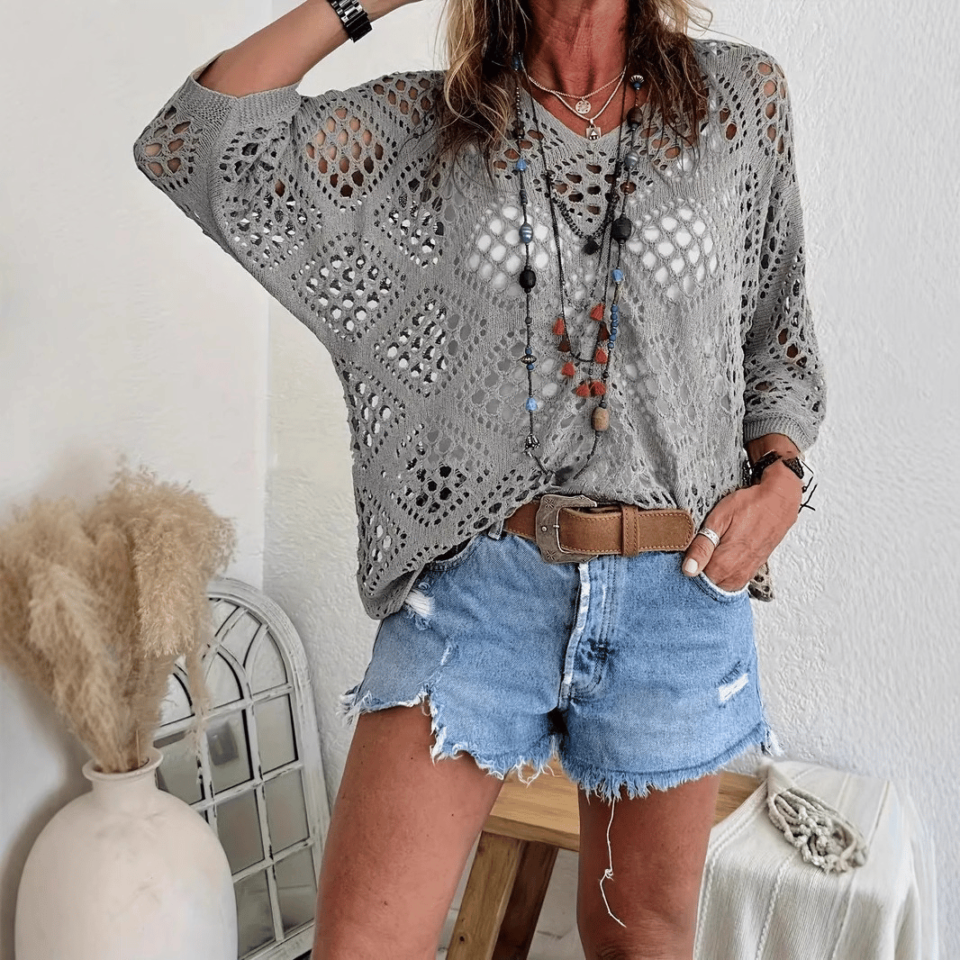 LunaCrochet – Summer Bohemian Top