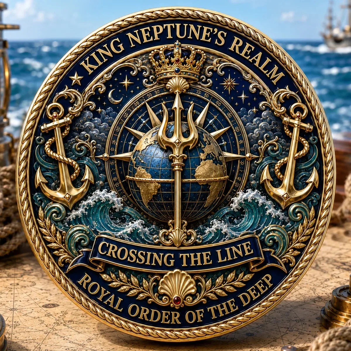 NeptuneMint – King Neptune Naval Tribute Medal