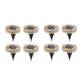NightMosaic – Waterproof Solar Pathway Lights