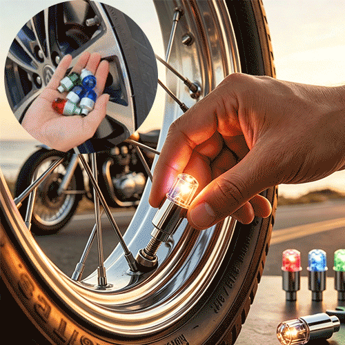 GlowRim - Smart Wheel Light Caps