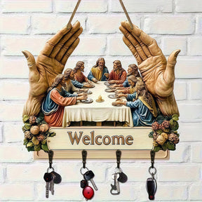 FaithFrame – Jesus & Disciples Wall Art Keychain