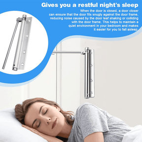HingeGuard – Automatic Door Self-Closing Hinge