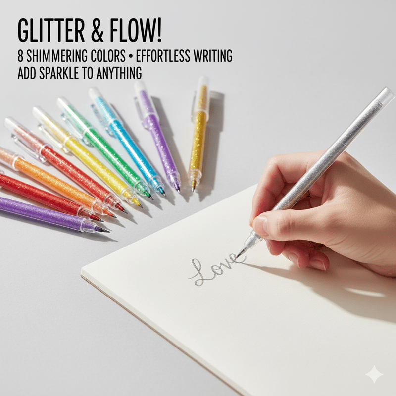 SparkWrite - Bold & Colorful Gel Pen Collection