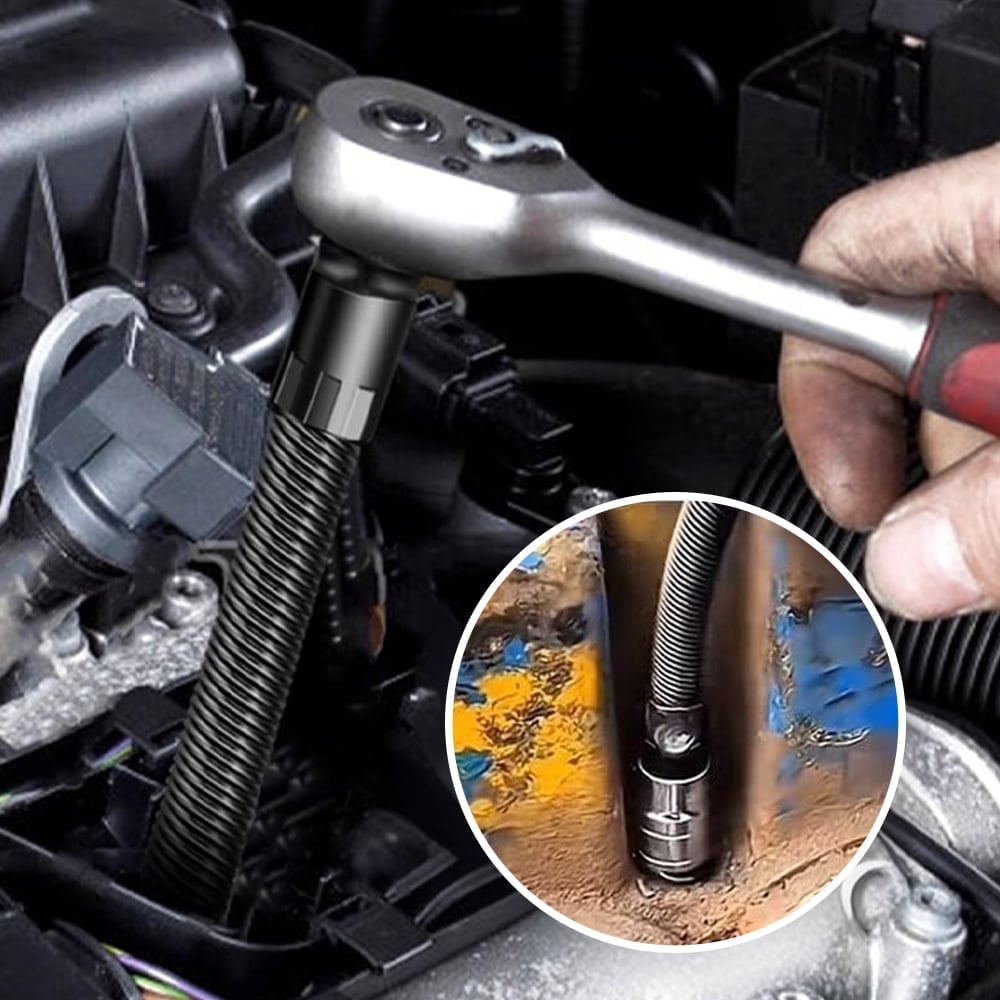 TorqueFlex – Bendable Drill Extension Tool