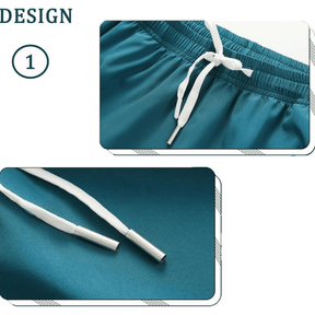 FlexCore - Men's Quick-Dry Running Shorts