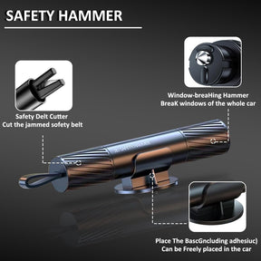 LifeSaverPro – Emergency Glass Breaker Hammer Tool