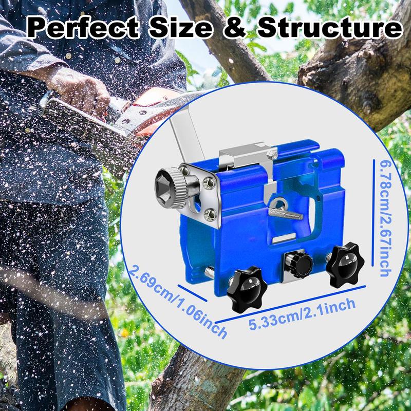 AuraSharp – Multipurpose Portable Chainsaw Blade Sharpener