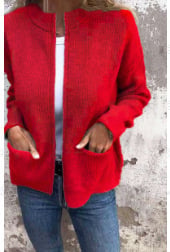 AutumnAura Zip – Soft Knit Jacket