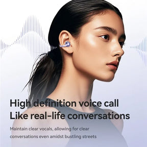 AuraSonic – Ultra-Light Transparent Bluetooth Earphones