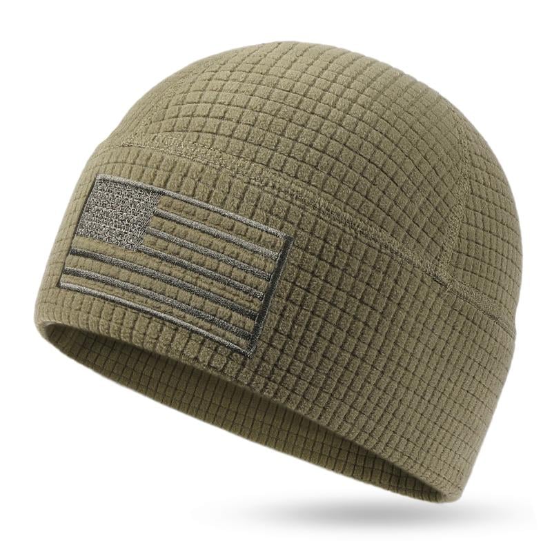 PatriotWaffle – American Flag Embroidery Watch Cap