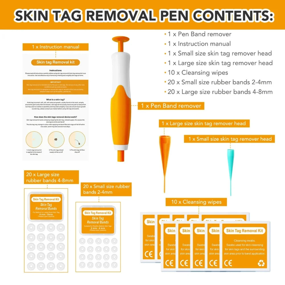 ClearSkin Pro - 2 in 1 Skin Tag Remover Device