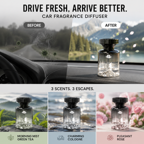 AromaPeak - Luxury Botanical Car Air Freshener
