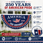 VeteranMade - USA 250 Years Commemorative Banner 🇺🇸