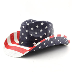 LibertyBrim – American Flag Cowboy Hat