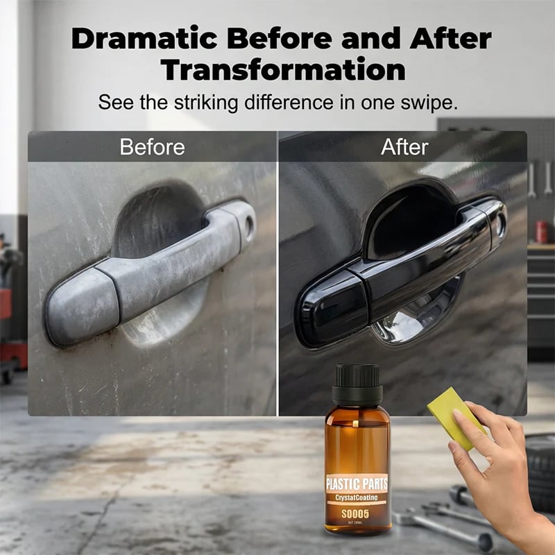 PlastiGlow – Car Plastic Parts Crystal Coating Restorer
