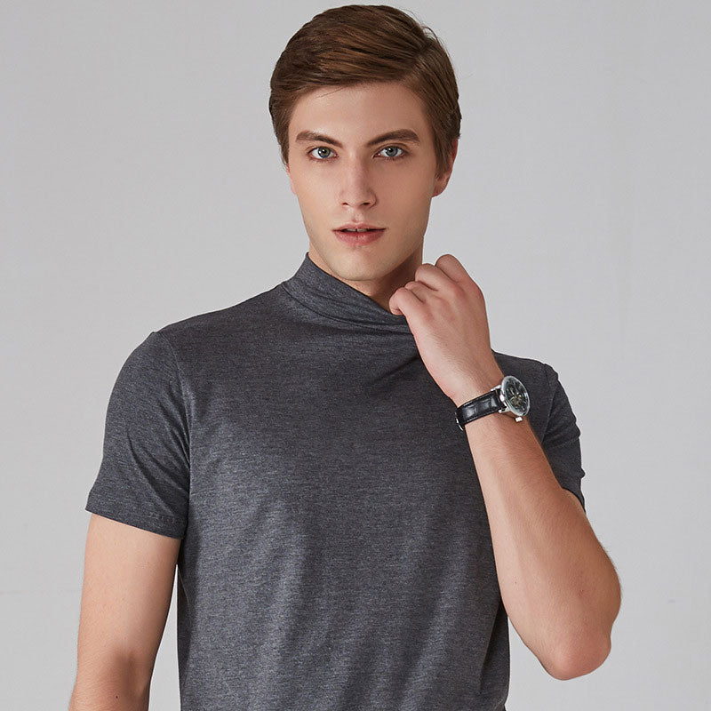 NeoCollar – Sleek High Neck T-Shirt