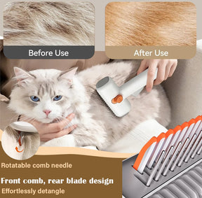 PawGroom – Self-Detangling Pet Brush & Comb