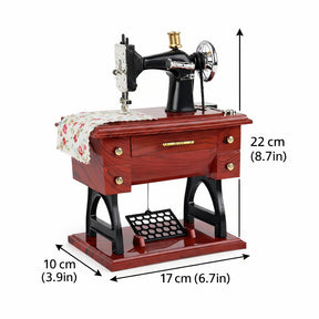 MemoirBox – Retro Sewing Machine Music Box