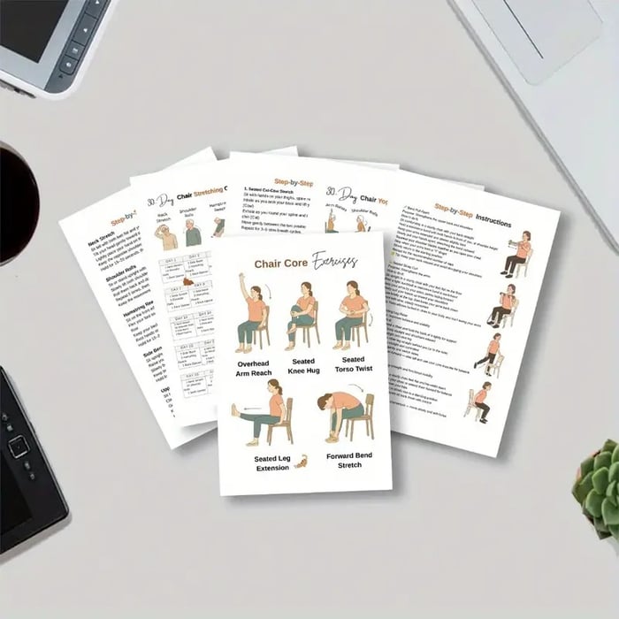 ChairFit – 30-Day Chair Yoga Weight Loss Journal