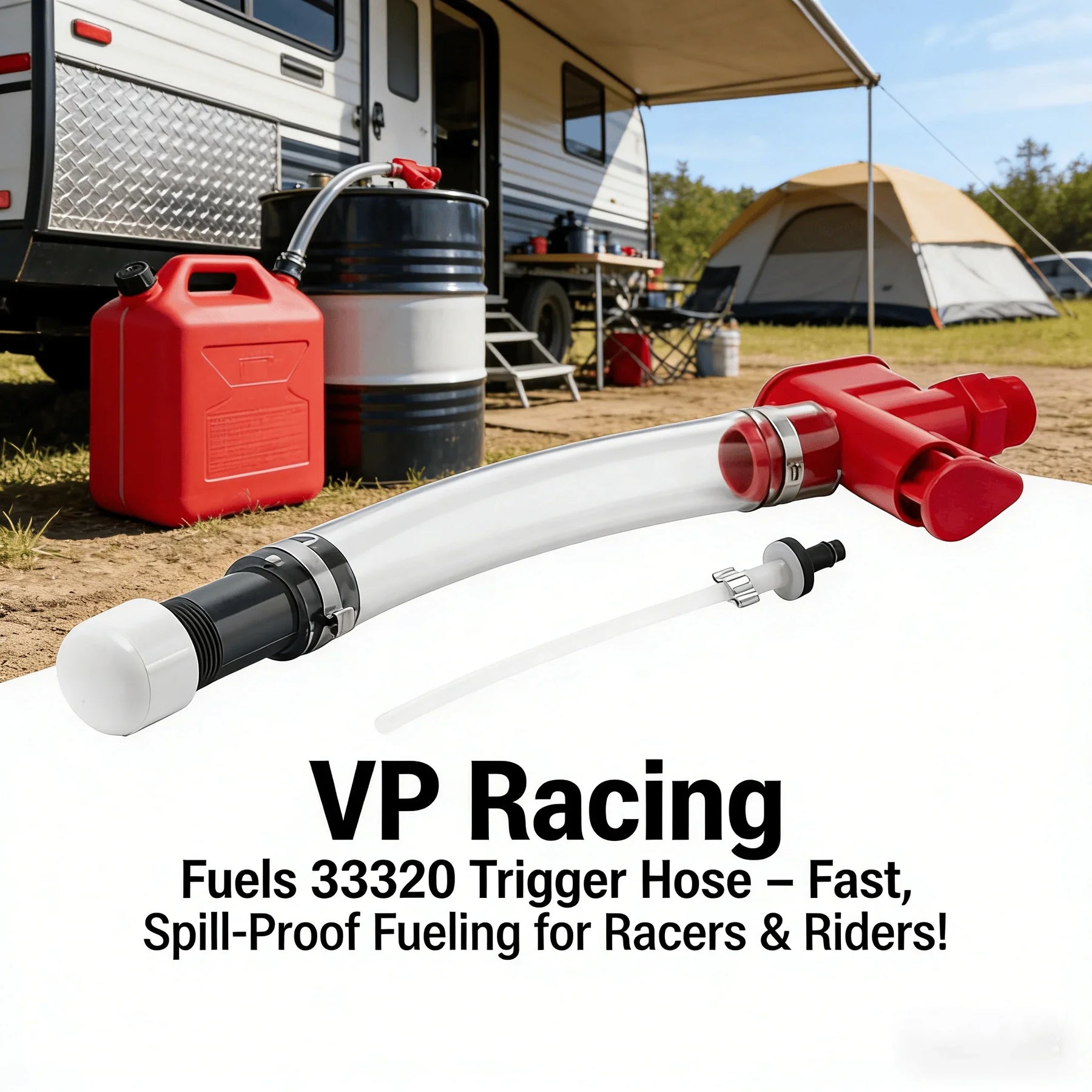 QuickFill – Spill-Free Fuel Hose