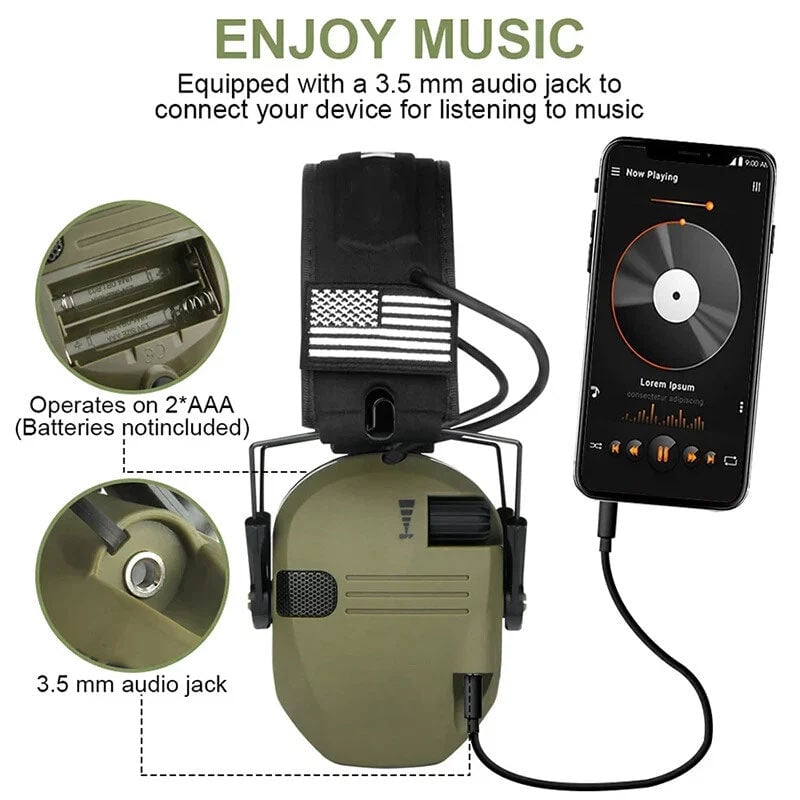 TitanHear – Military-Grade Noise Reduction Muffs