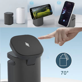 PowerBeat Dock – Magnetic Wireless Charger & Speaker
