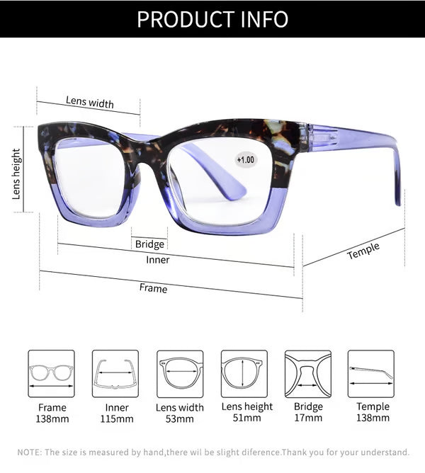 OprahStyle – 4-Pair Anti-Blue Light Glasses Set