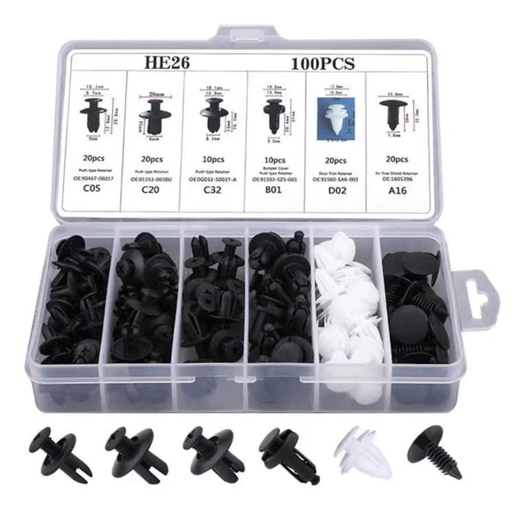 SnapRivet – Auto Clip Kit Universal Fit Repair Set