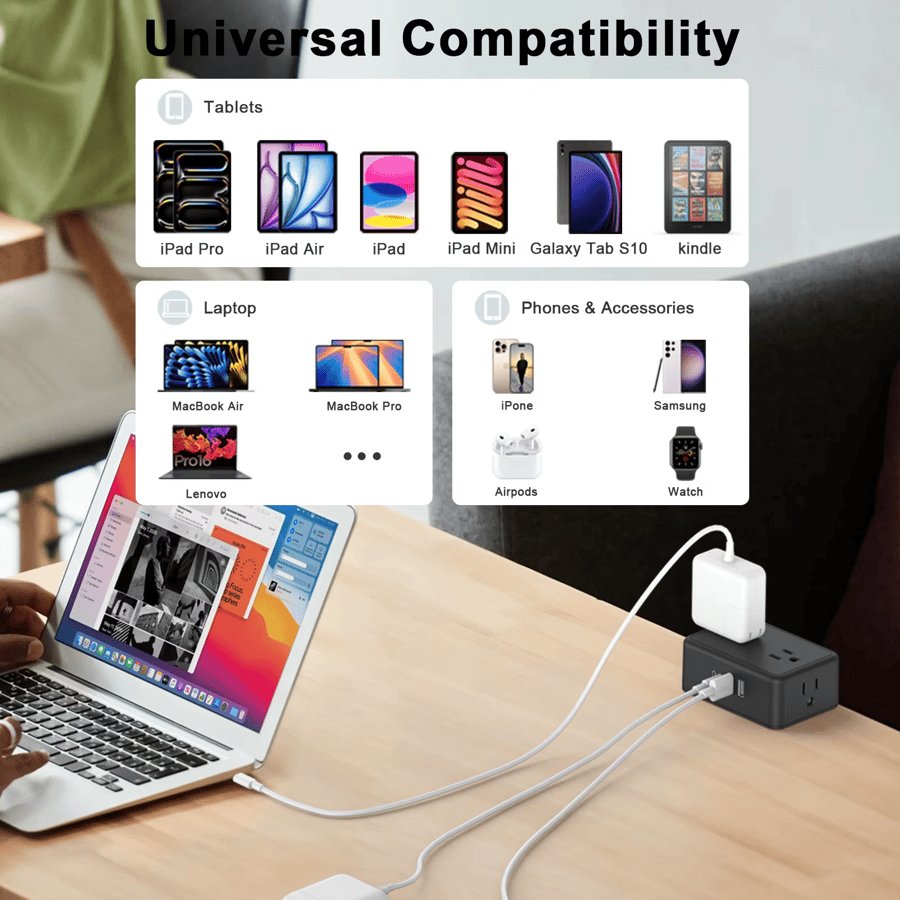 VoltClamp Pro – Clamp-On 20W Fast Charging Power Hub