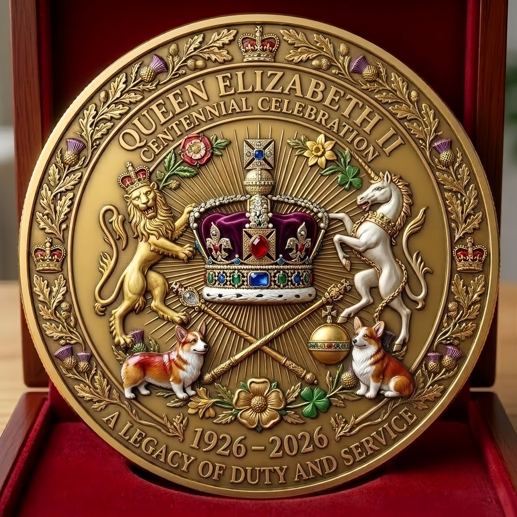 QueenLegacy – Historic Royal Collector Coin