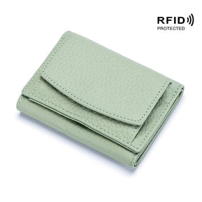 AuraVault - Premium Leather RFID Wallet