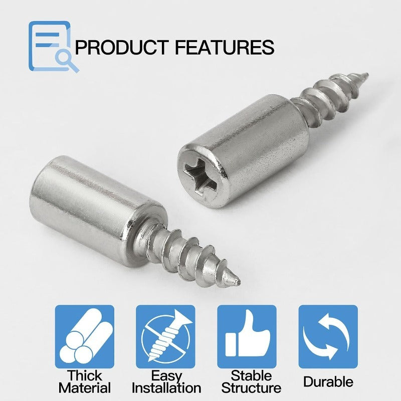 FixPeg – Screw-In Shelf Pegs for Strong Stability