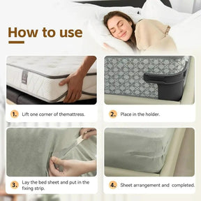 BedHug – All-Night Sheet Holders