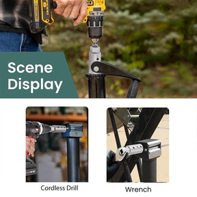 TowCore – Electric Drill Trailer Jack Tool