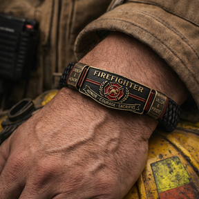 RedLineValor – Firefighter Pride Wristband