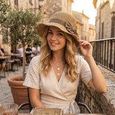 LunaShade – Breathable Summer Straw Hat