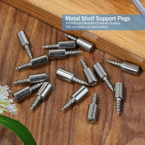 FixPeg – Screw-In Shelf Pegs for Strong Stability