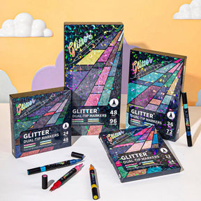 SparkBrush – Glitter Effect Art Markers