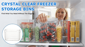 ClearStack – Space Saver Freezer Bins