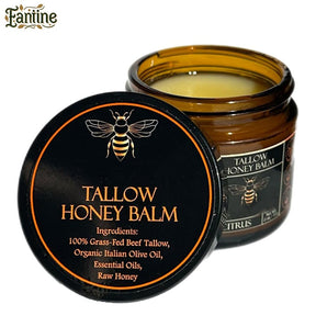 GlowTallow - Organic Nourishing Balm with Raw Honey