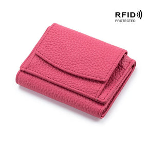 AuraVault - Premium Leather RFID Wallet