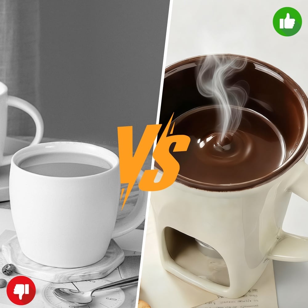FondueMelt – Multi-Functional Ceramic Fondue Mug