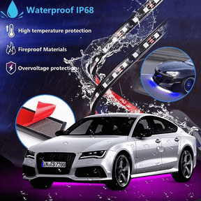 GlowRide – Flexible RGB Underbody LED Strip Lights