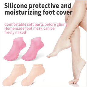 VelvetHeel Socks – Smooth Skin Foot Care