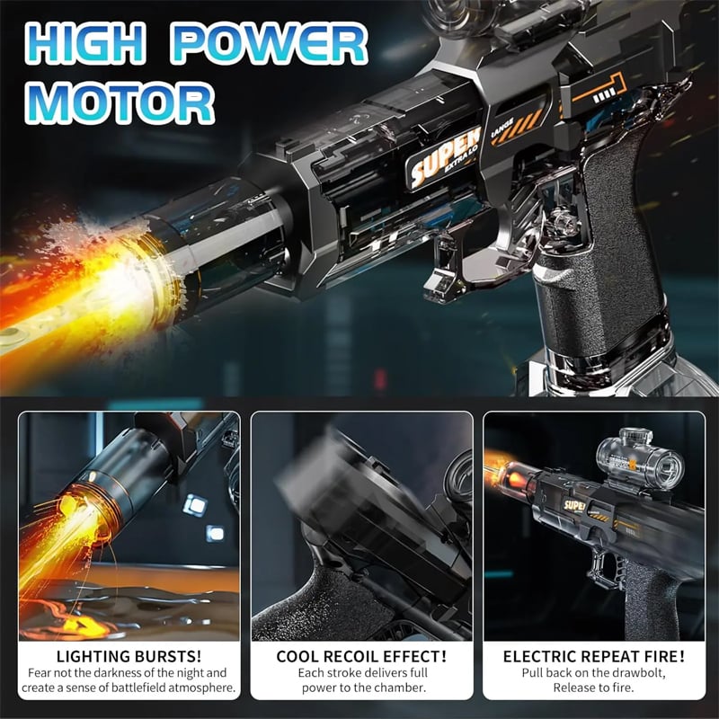LumeStream – Fully Automatic Rapid-Fire Water Gun
