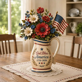 LibertyBloom – America 250th Anniversary Floral Keepsake